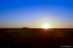 Uluru Sunset Outback Australia